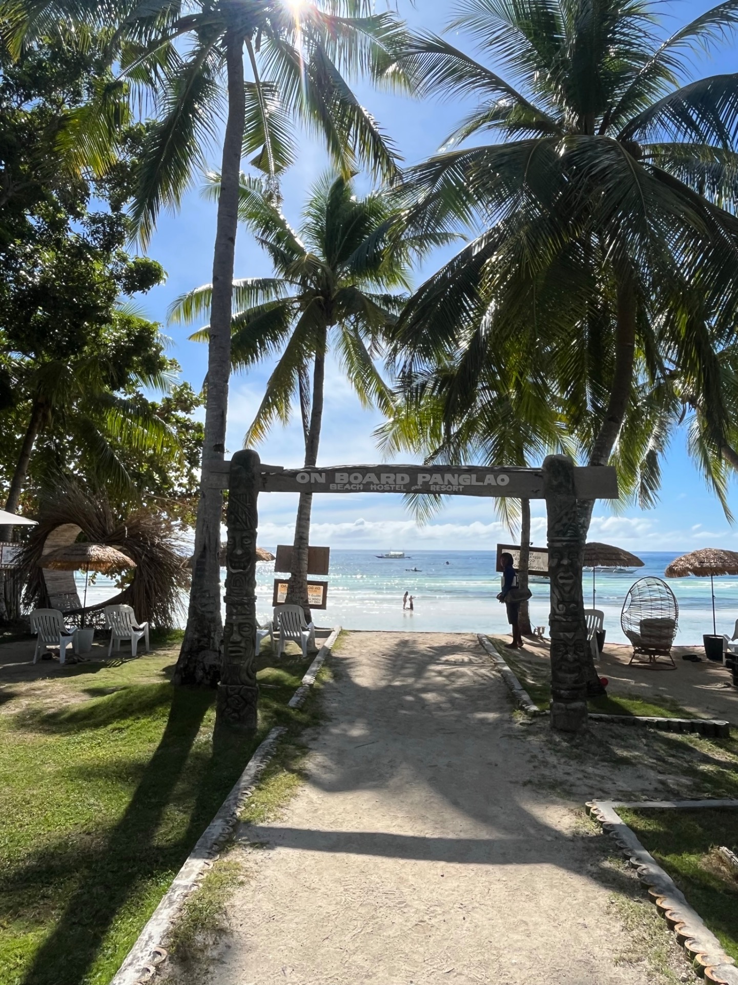 On Board Panglao Beach