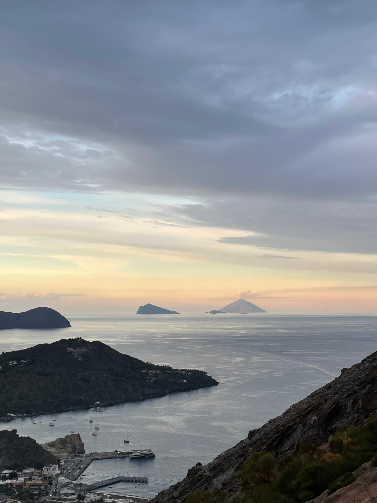 Výhled na Stromboli