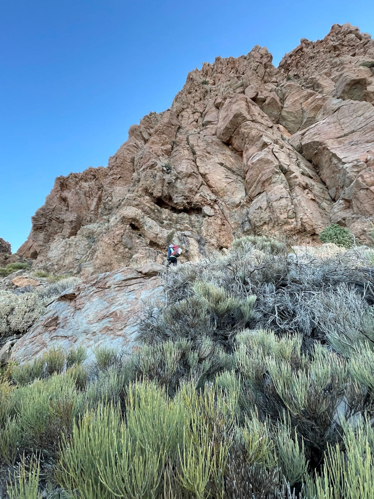 Horní trasa na Mount Guajaru