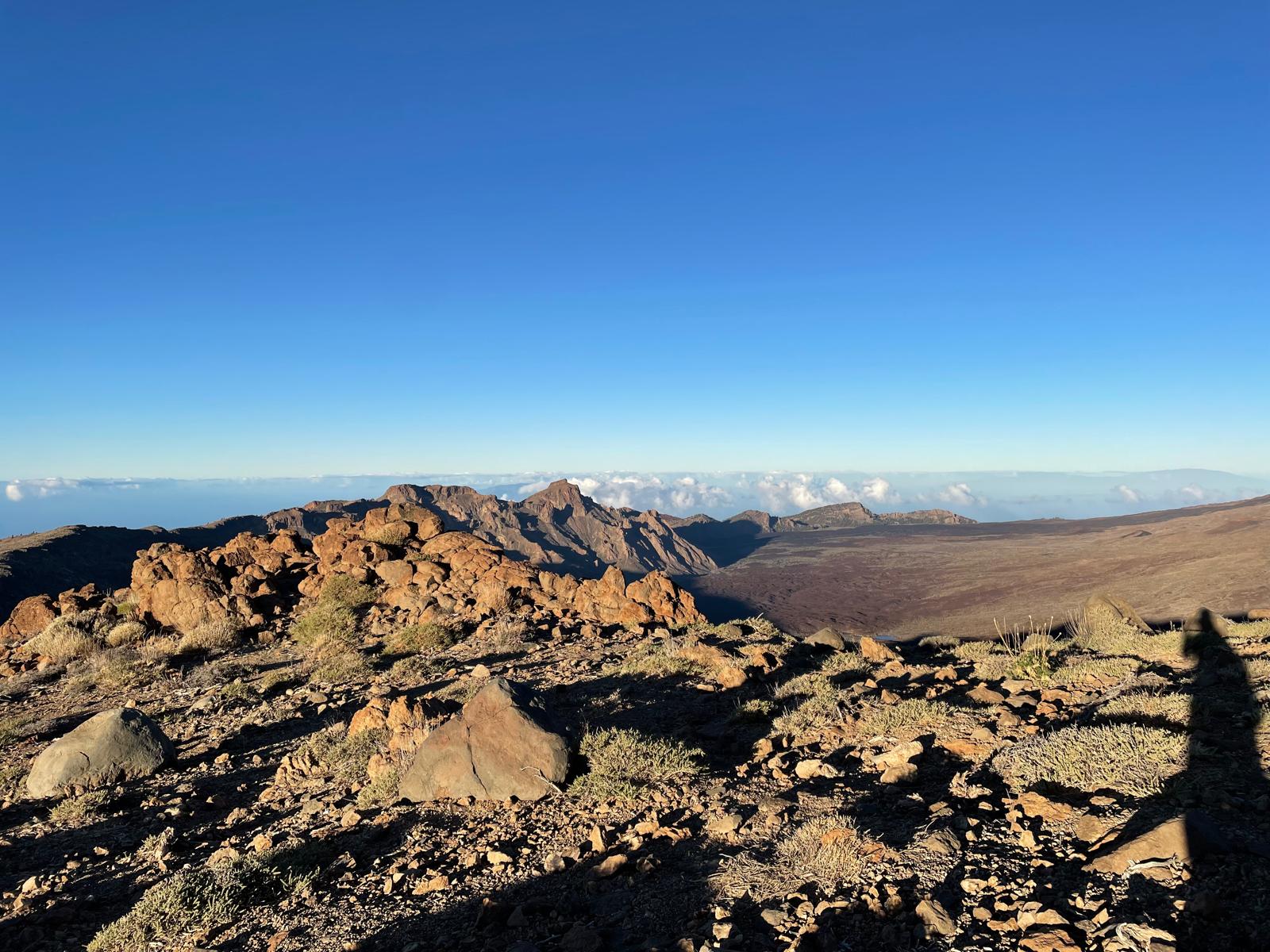Výhled na vrcholu Mount Guajara