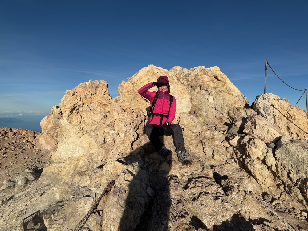 Na vrcholu Pico de Teide