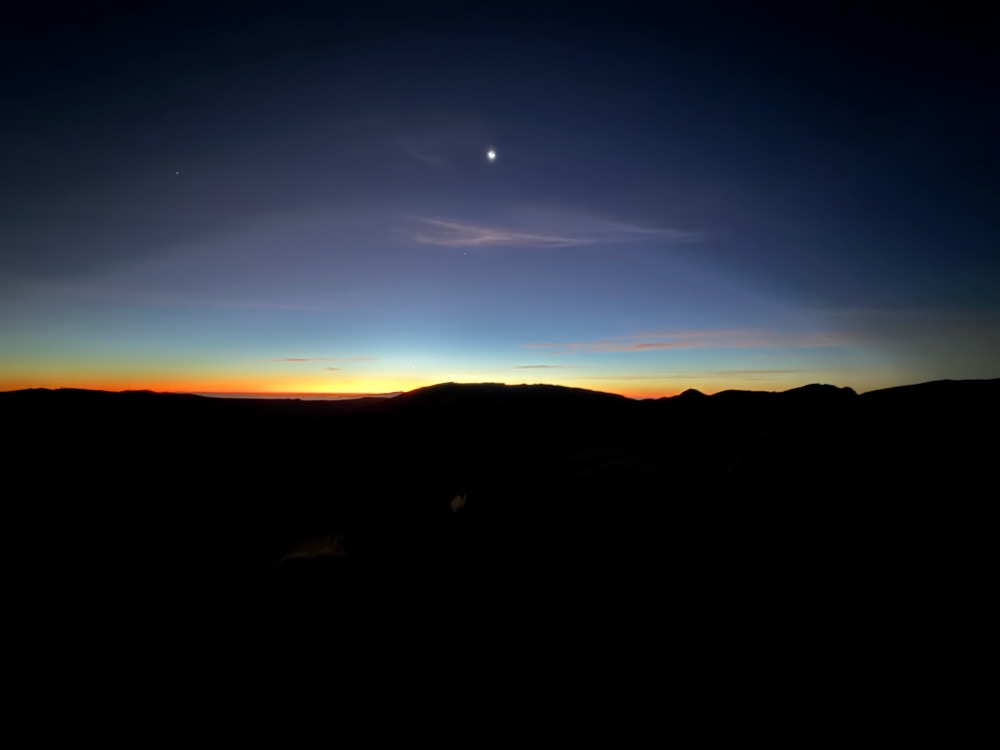 Východ Slunce Pico de Teide