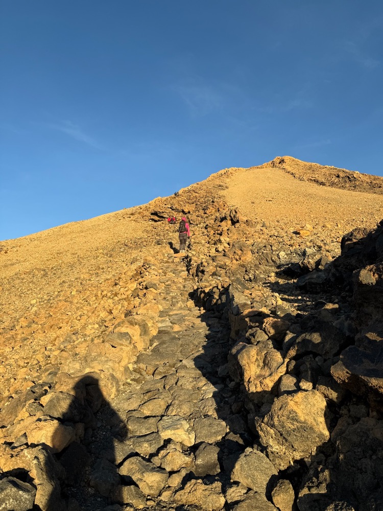 Posledních 170 výškových metrů - druhá část trasy