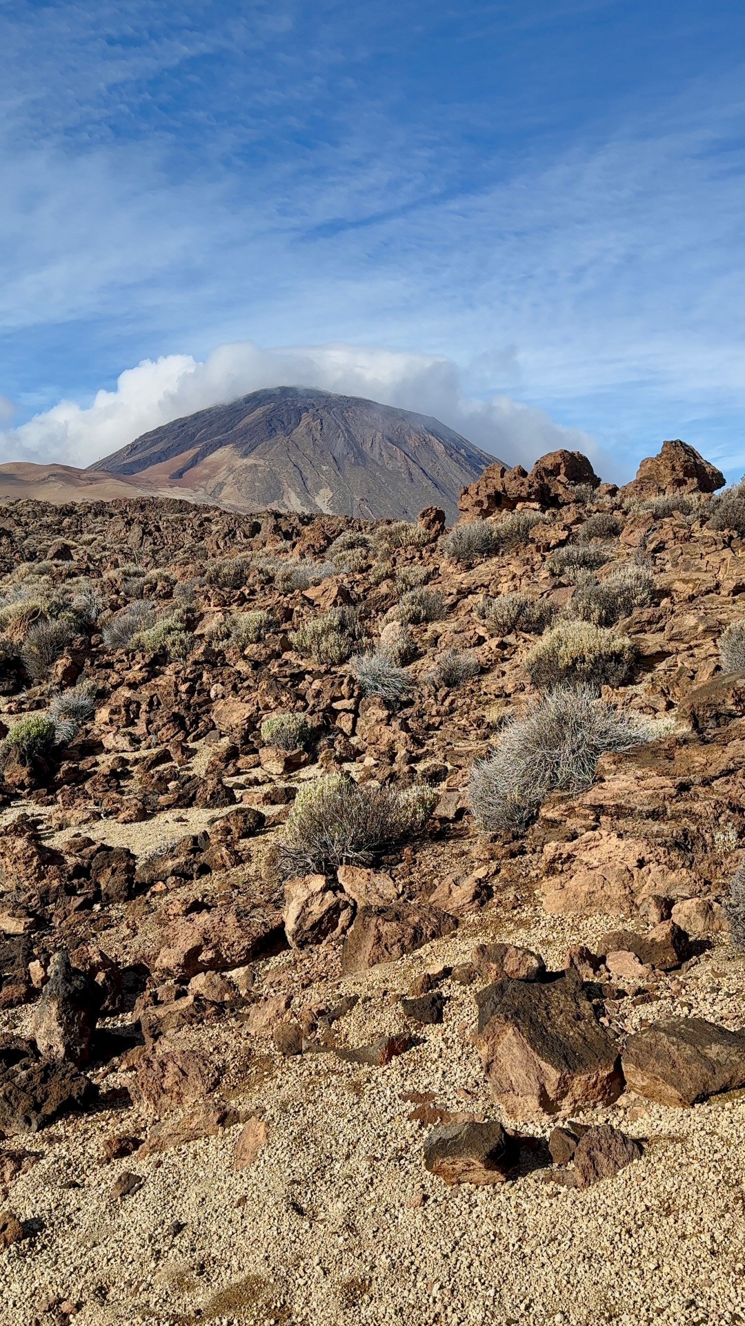 TF-21 výhled na Pico de Teide