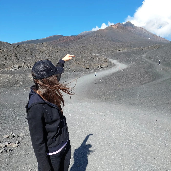 Sopka Etna výstup