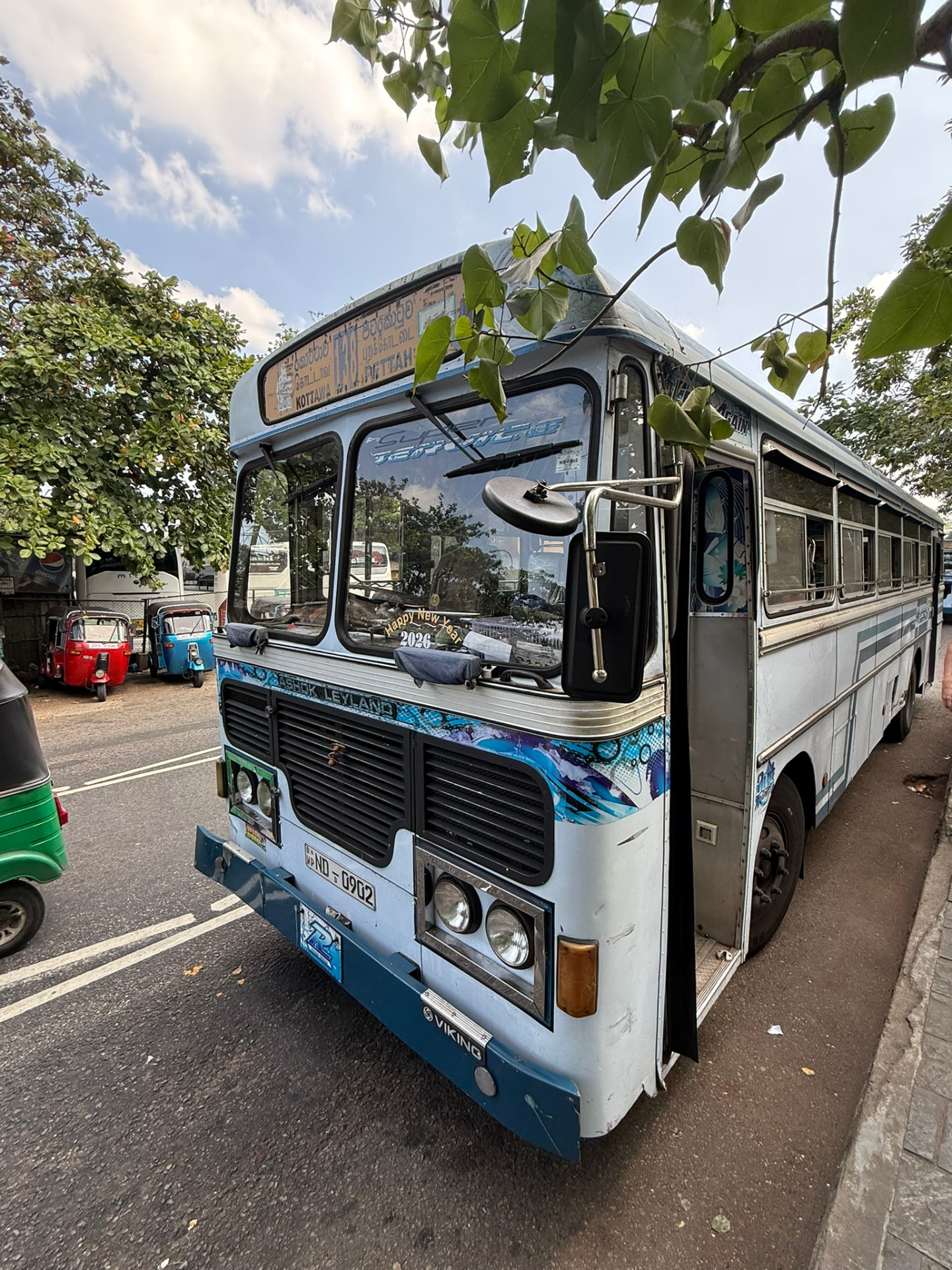 Autobusy na Srí Lance