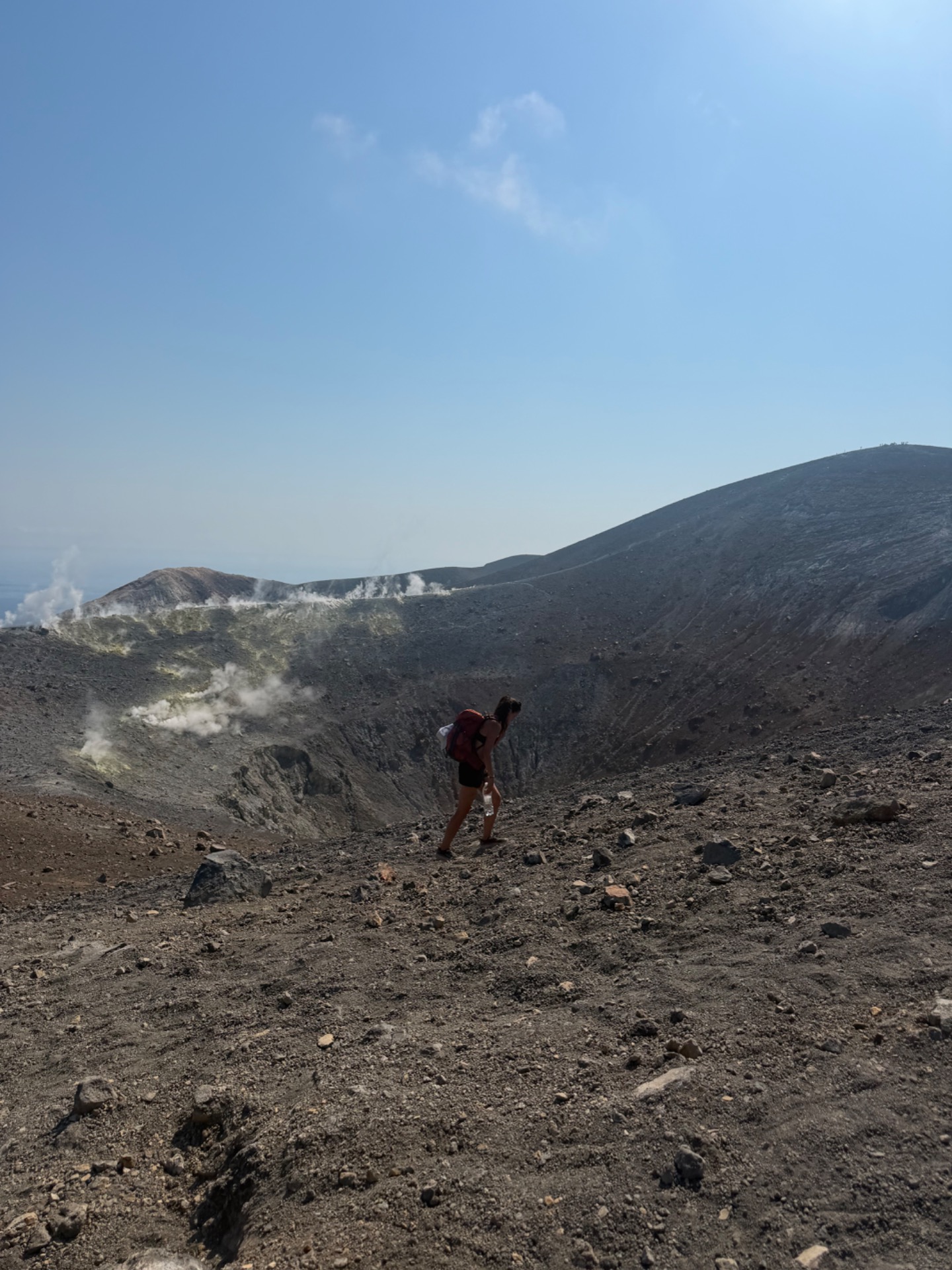 Výstup Vulcano Liparské ostrovy
