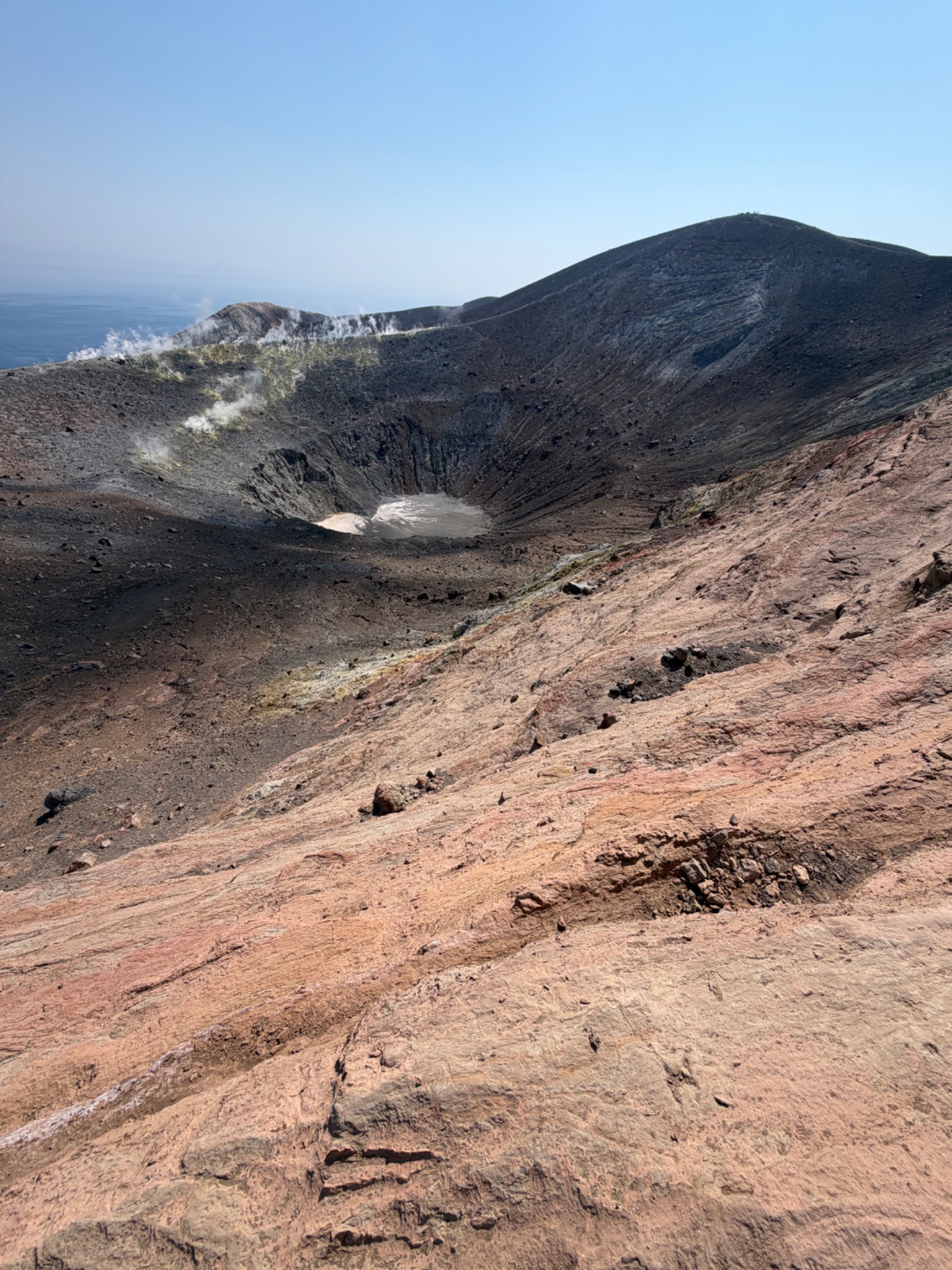 Výstup Vulcano Liparské ostrovy