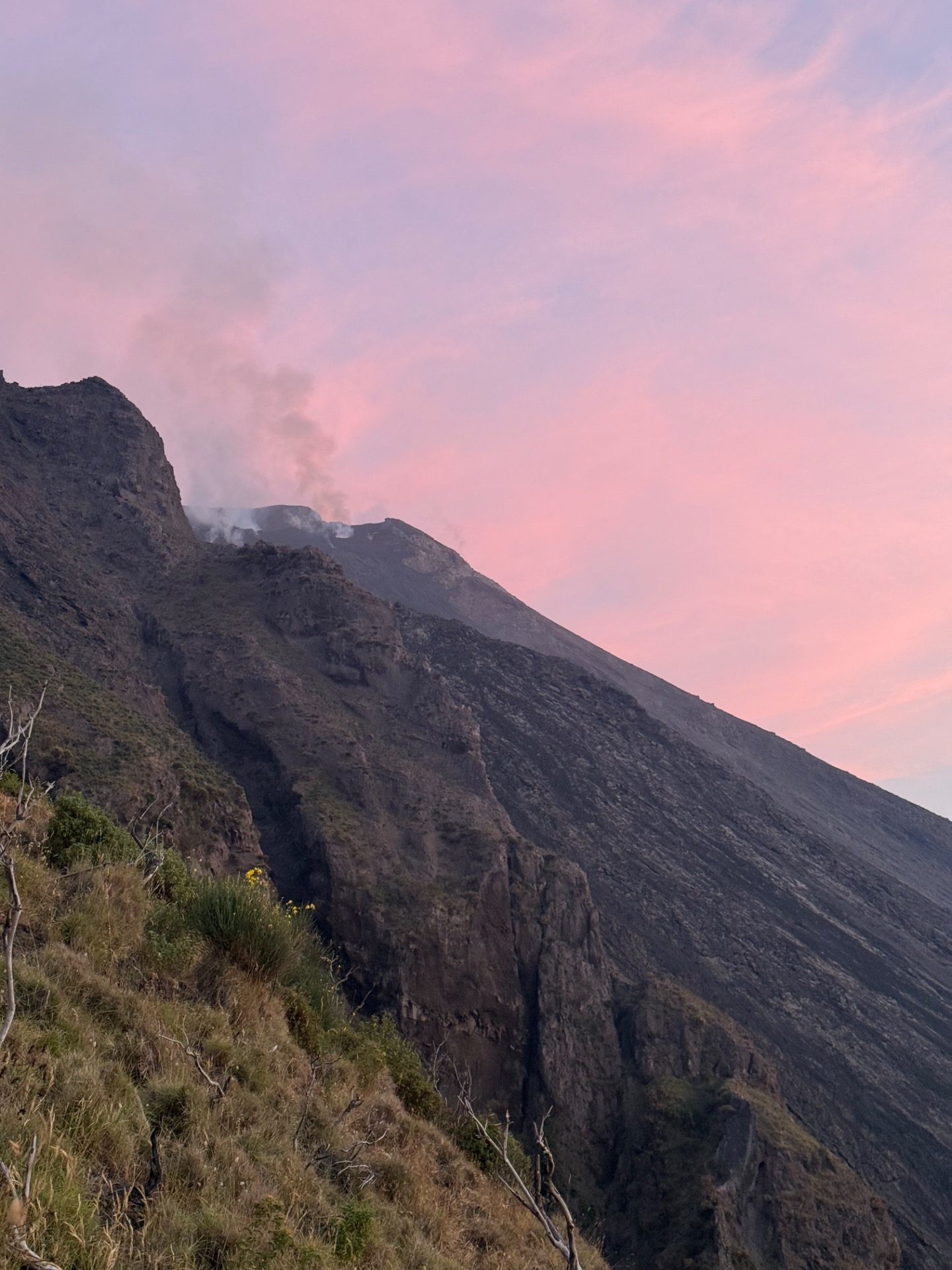 Výstup na Stromboli 